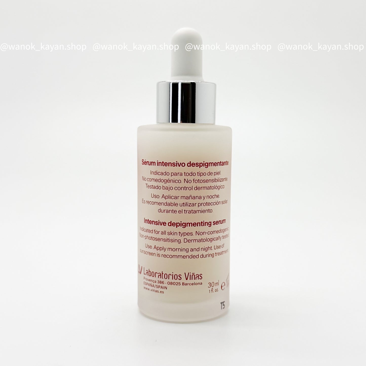包順豐 西班牙 vinas 月光精華 30ml 密集美白淡斑四氫姜黃素去黑色素 Laboratorio vians tanit Serum 30ml intensivo despigmentante