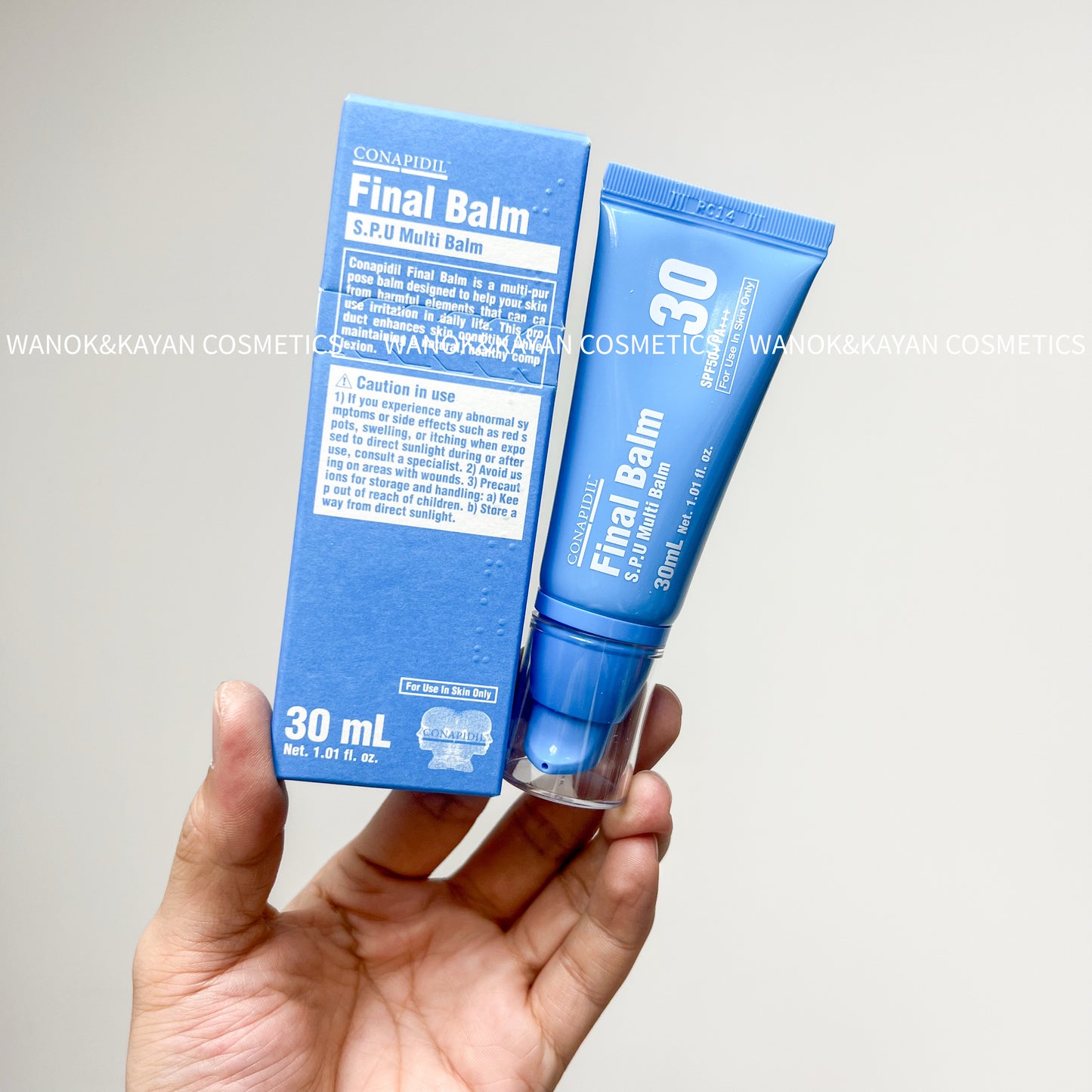 包順豐 CONAPIDIL 新品 再生BB不脫妝養膚不暗沉術後可用   CONAPIDIE Final Balm S.P.U Multi Balm 30ml SPF50+