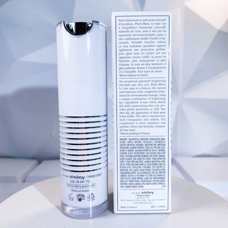 Sisley Phyto-Blanc Le Soin Correcting Brightening Moisturizer Multi-Defense Shield SPF 50+ PA+++ 煥白潤澤防護乳SPF 50+ PA+++ 40ml