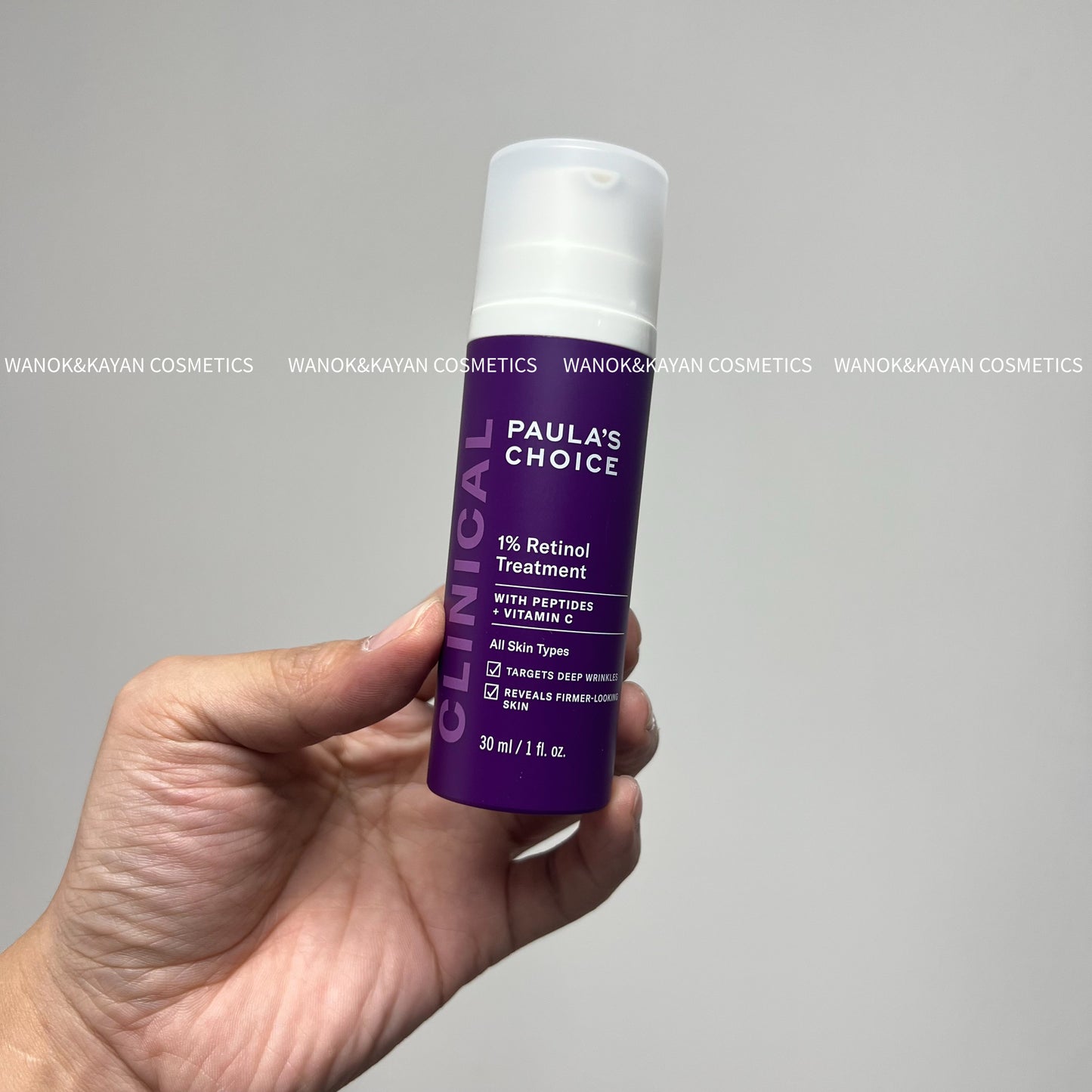 包順豐 美國 paulas choice 寶拉珍選 0.3% / 1% 視黃醇 1%A醇逆齡精華乳  a醇 retionl 30ml。1% Retinol Treatment WITH PEPTIDES + VITAMIN C All Skin Types 777888。paula‘s choice 、 paulas choice 、寶拉珍選 、PAULA'S CHOICE