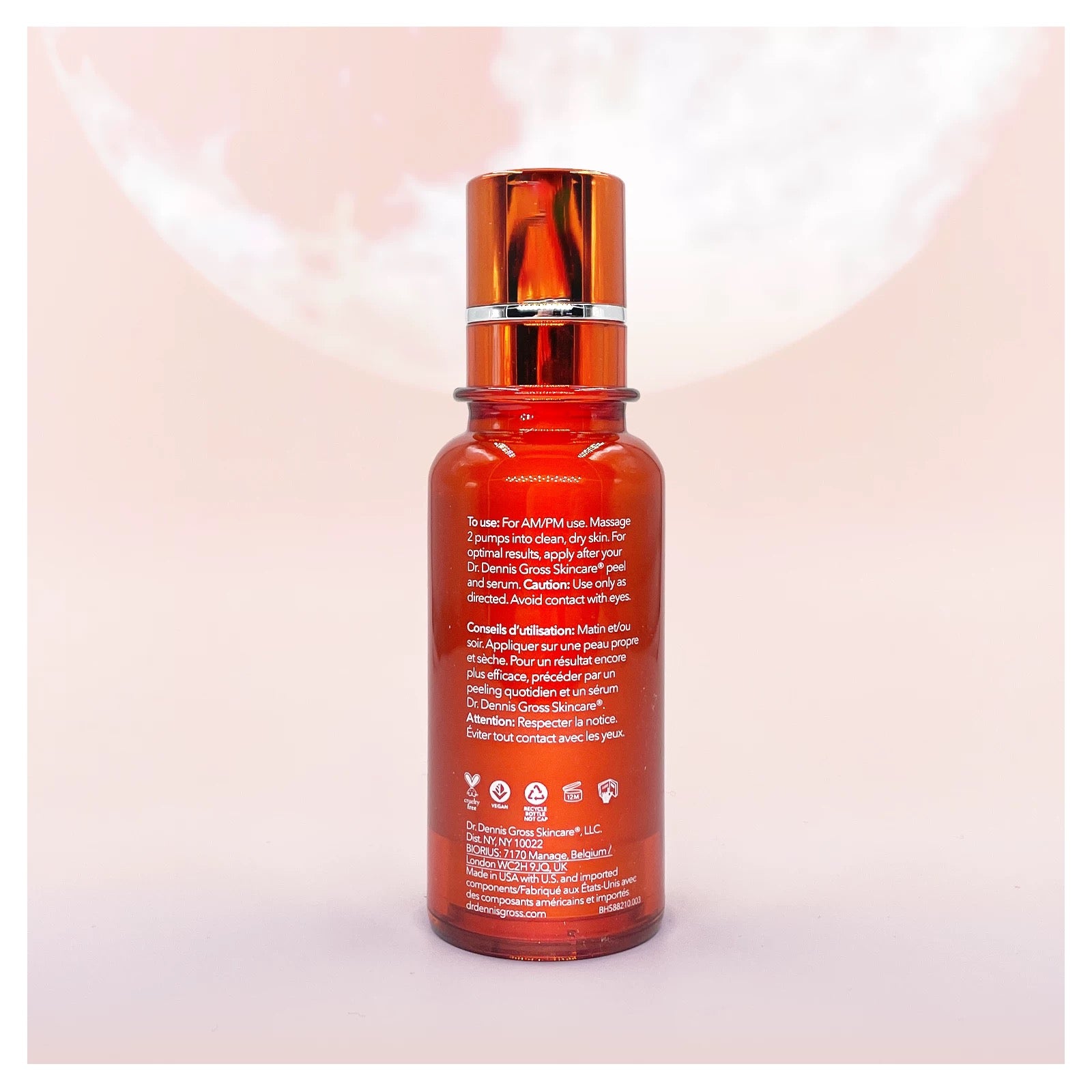 Dr Dennis Gross 15%VC多效瑩潤無油精華乳50ml Vitamin C + Lactic Oil-Free Radiant Moisturizer