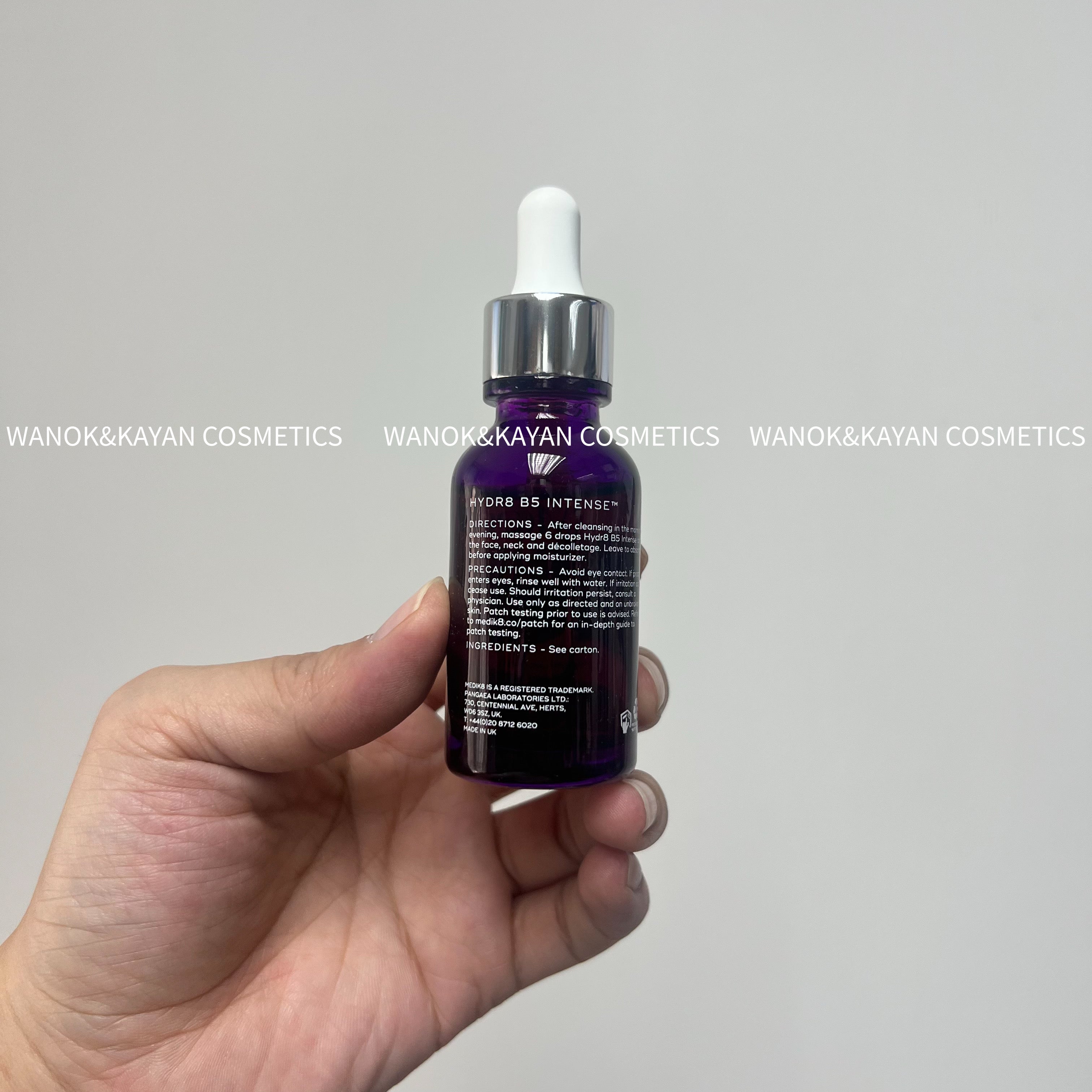Medik8 花青素透明質酸B5保濕精華30ml 加強版 HYDR8 B5 INTENSE Hyaluronic Acid with NMF Replenish & Boost