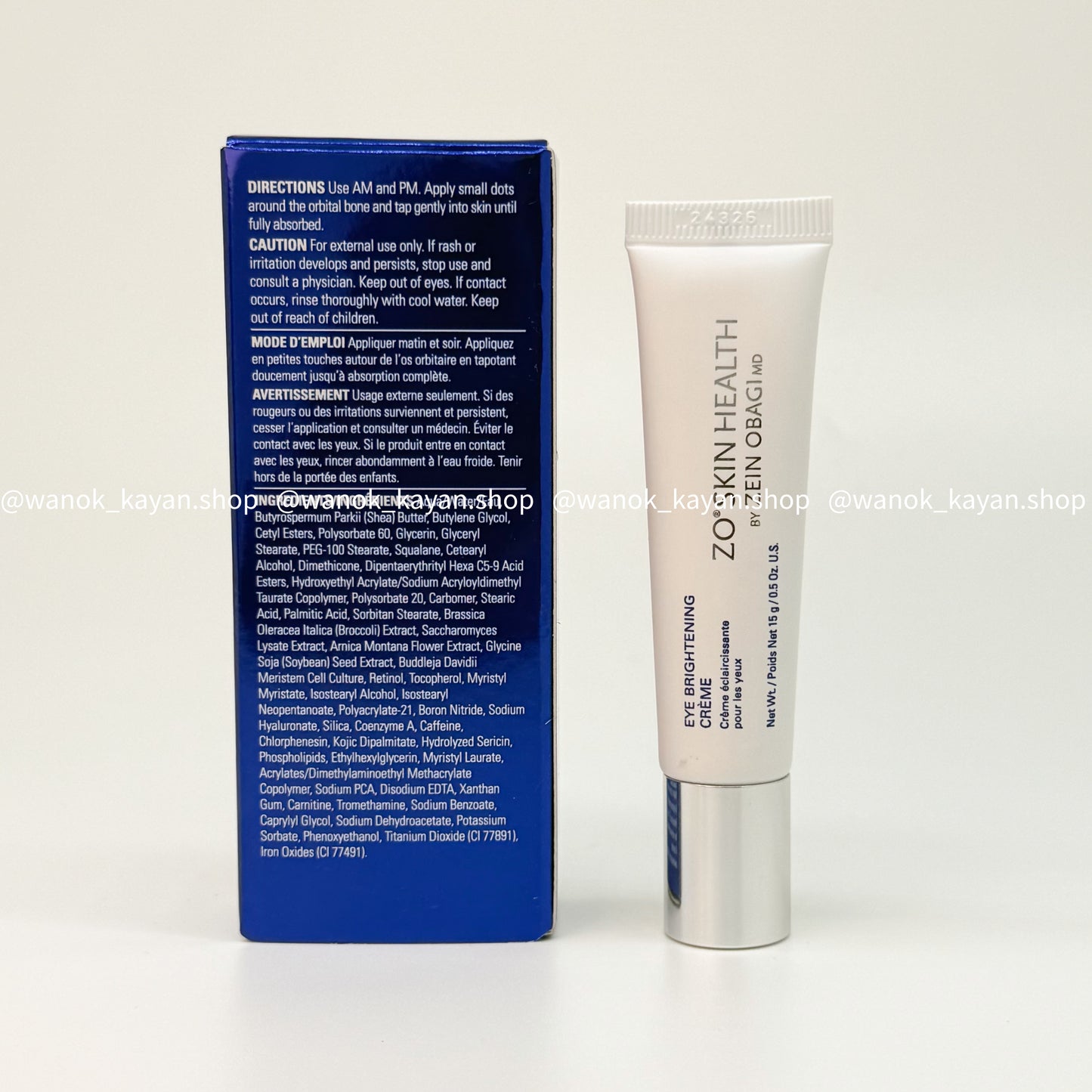 包順豐 美國 ZO skin health 亮采緊緻保濕眼霜 15ml EYE BRIGHTENING CREME