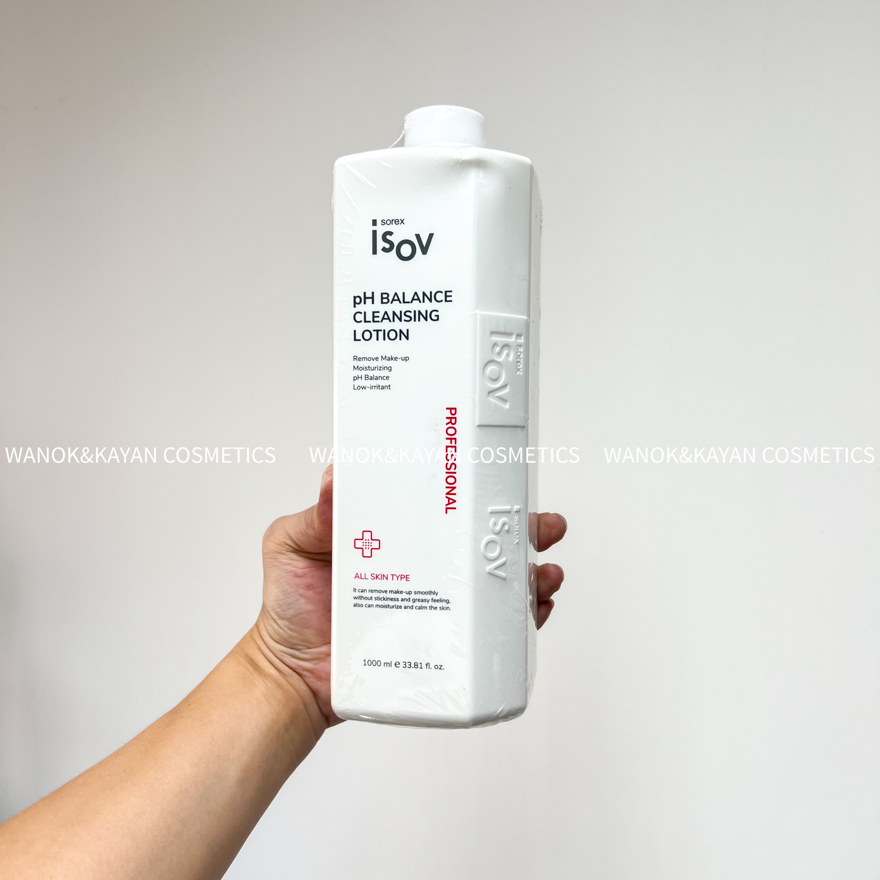 ISOV 均衡卸妝乳 1000ml ISOV pH Balance Cleansing Lotion 1000ml