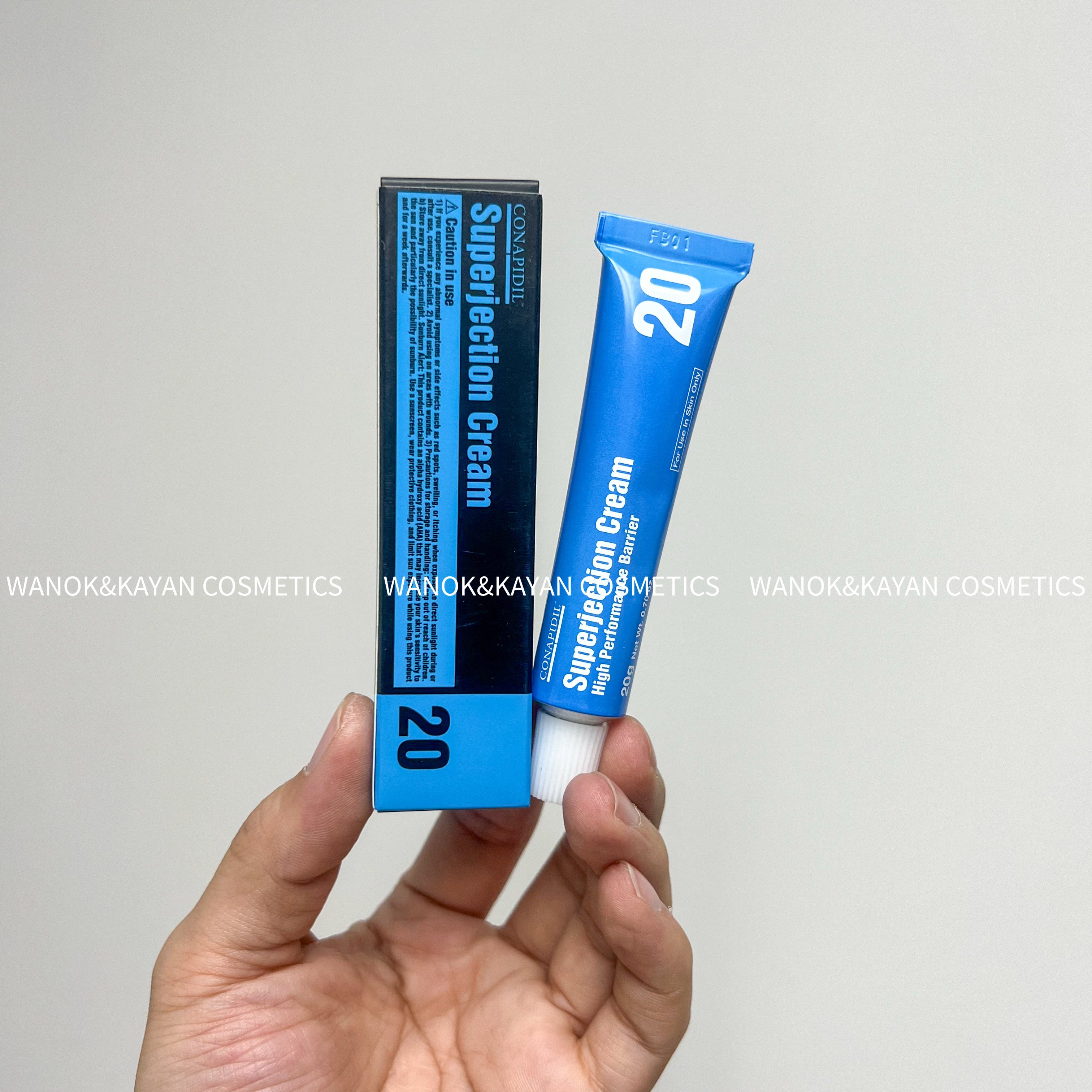CONAPIDIL Superjection 三文魚面霜 再生抑制黑色素修復屏障 CONAPIDIL Finish Lotion Broad Spectrum SPF50 SPF50+ PA+++  20
