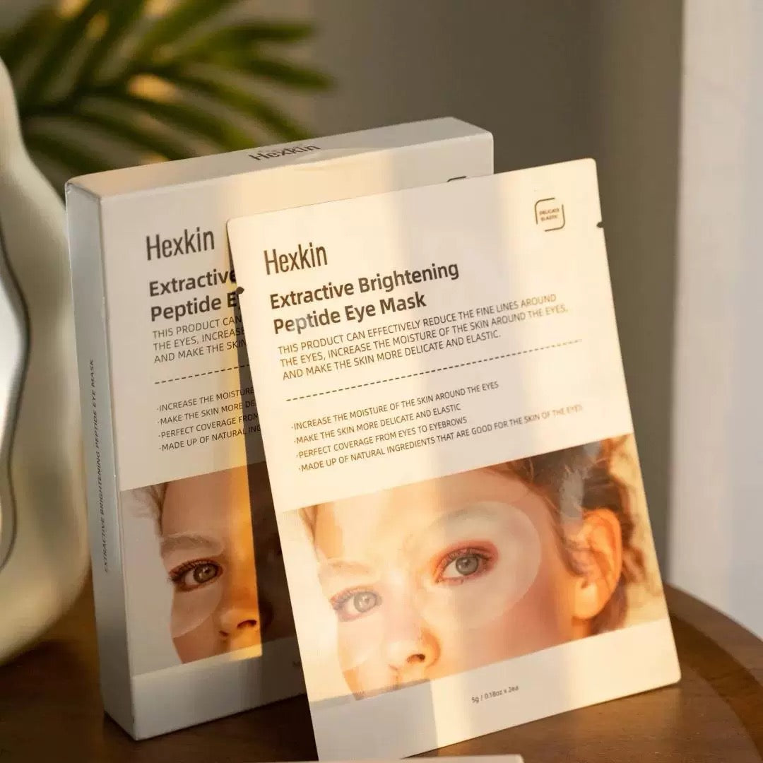 HEXKIN 臻萃煥顏肽眼膜10片 Hexkin Extractive Brightening Peptide Eye Mask