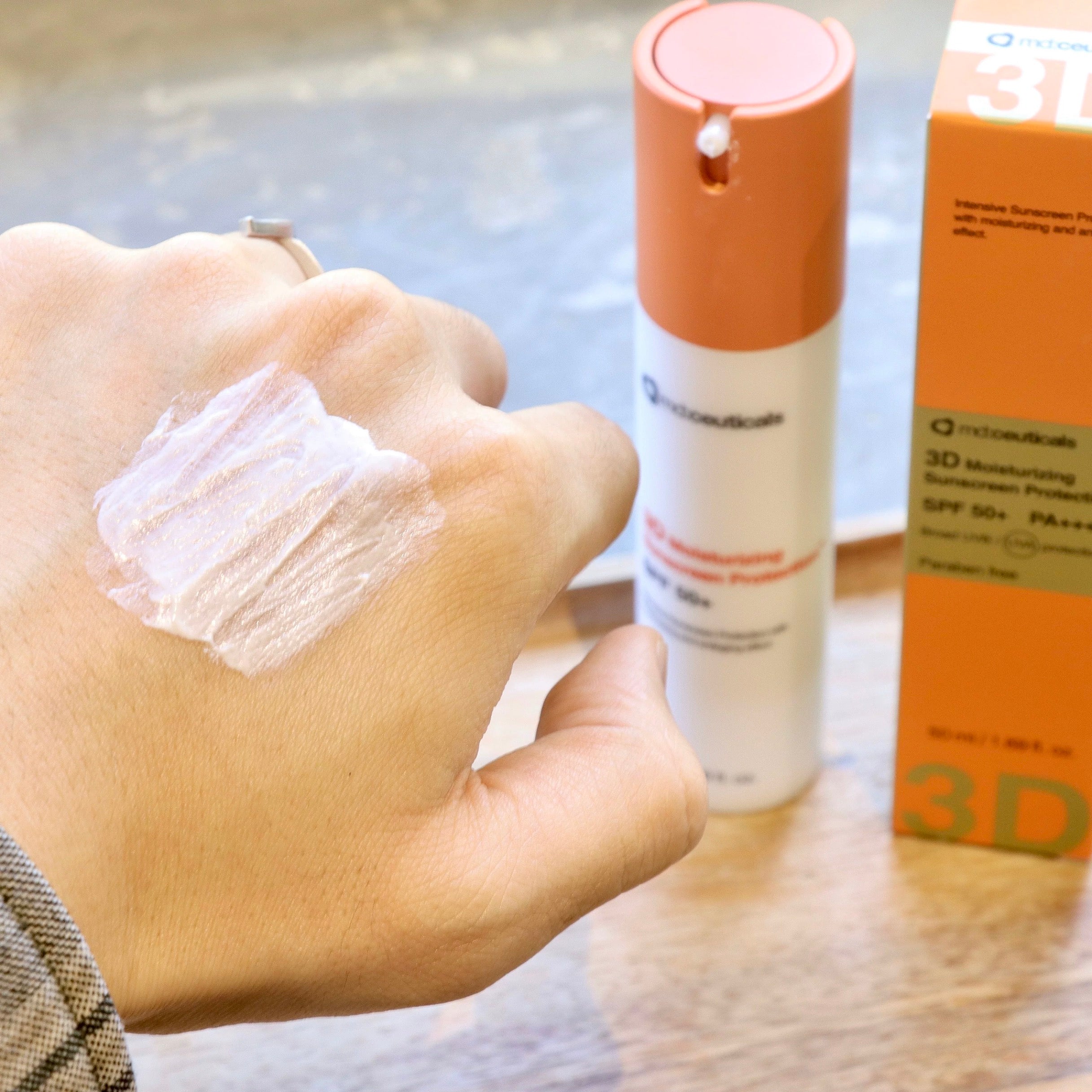 md:ceuticals 3D純物理防曬霜 SPF50+50ml 全物理抗氧防曬霜 3D Moisturizing Sunscreen Protection SPF50+