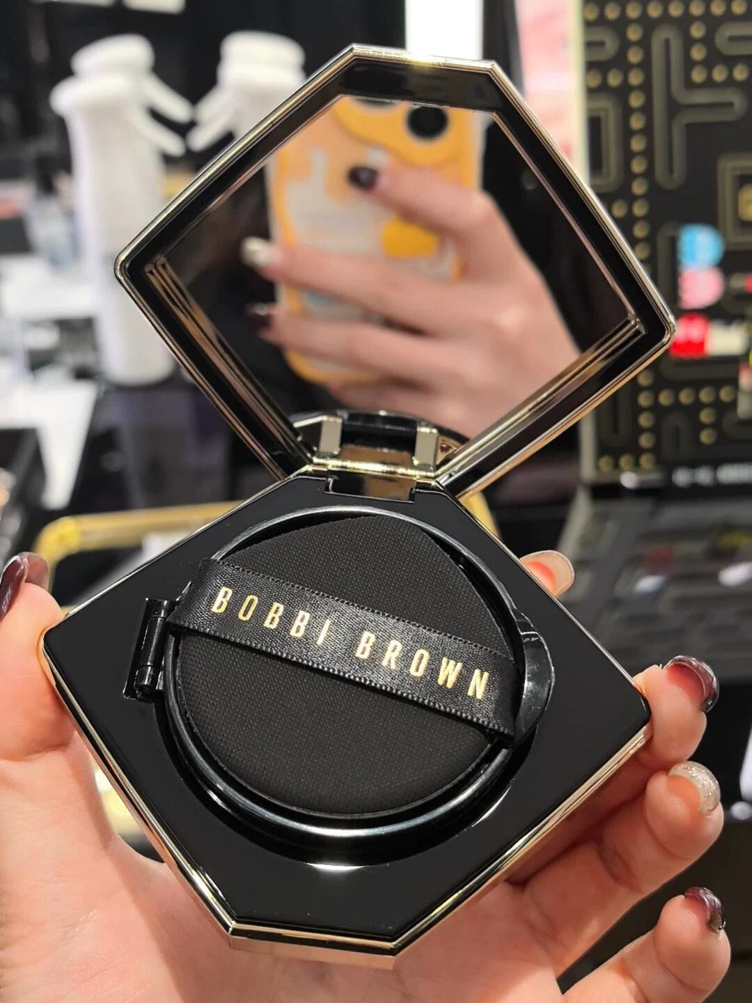 BOBBI BROWN 六角形蟲草氣墊 一 二號色滋潤遮瑕