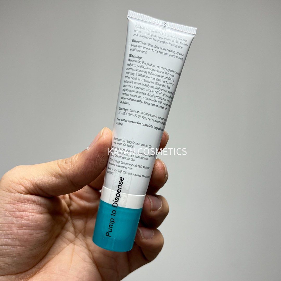 0.5 A醇 包順豐 美國 Obagi A 醇 精華乳 28g Retinol 0.5 平滑肌膚 抗老。。Retinol 0.5 Cream