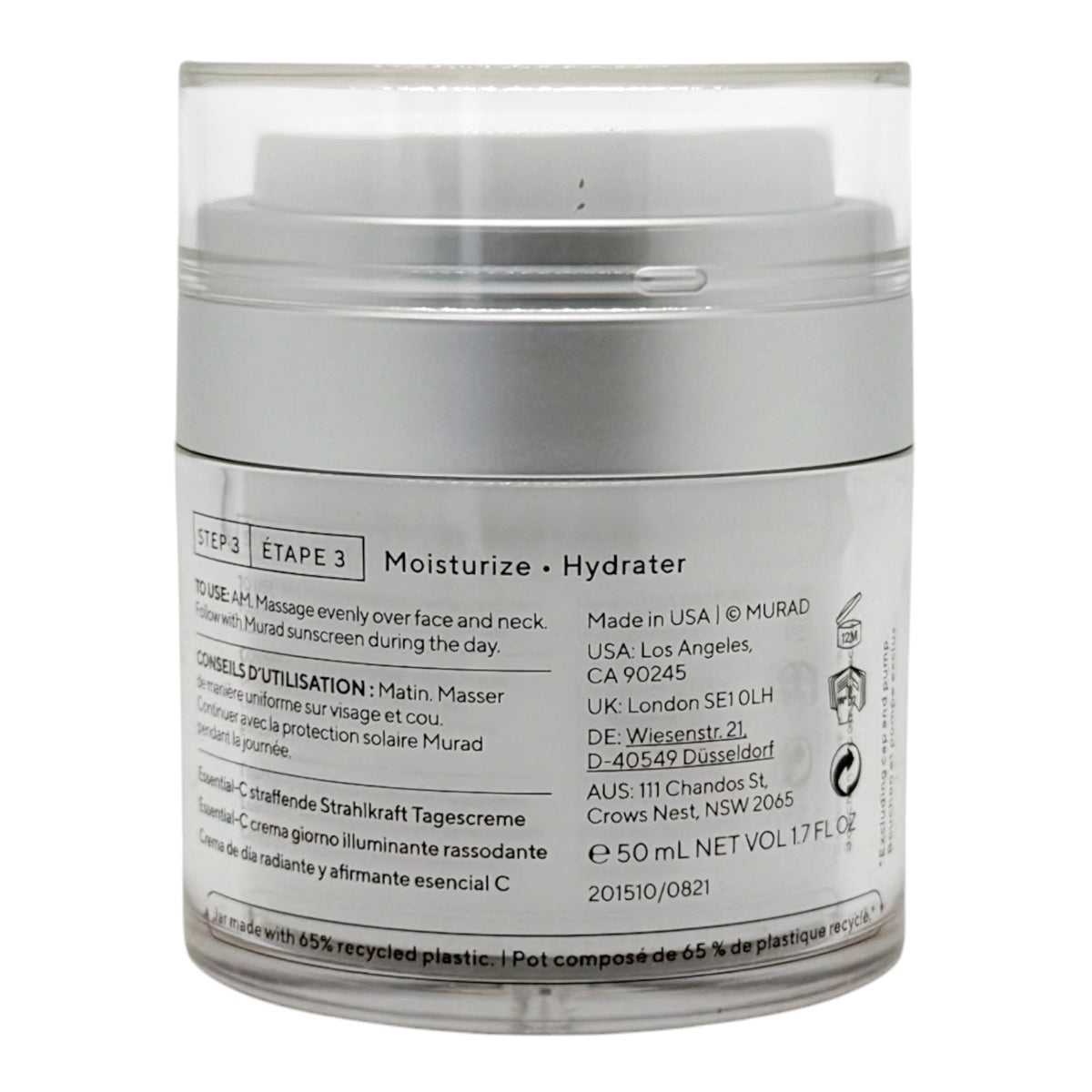 Murad 緊致煥採VC日霜 / 煥彩抗氧提亮日霜 50ml Murad Essential-C Firming Radiance Day Cream
