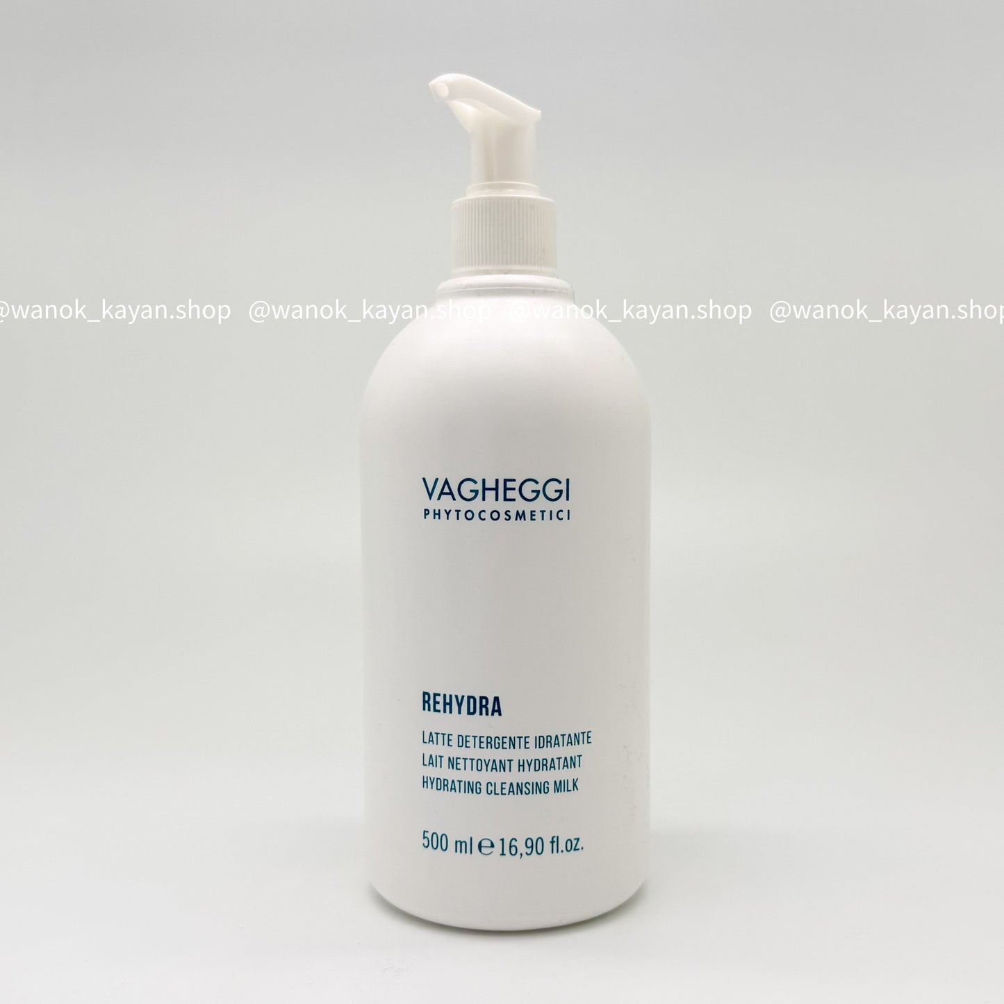包順豐 意大利 VAGHEGGI 韻姿 水凝保濕潔面乳 500ml 水凝透亮潔面乳 REHYDRA HYDRATING CLEANSING MILK