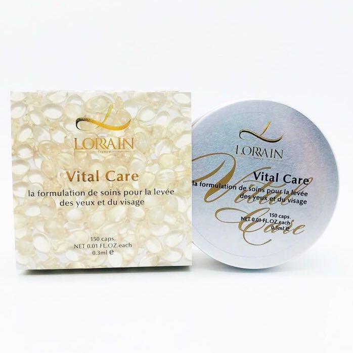 包順豐 法國 LORRAIN VITAL CARE 150粒 LORRAIN 雙效精華素 眼 臉 雙效150pc X 0.3ml  。lorrain eye care 眼及臉 雙效