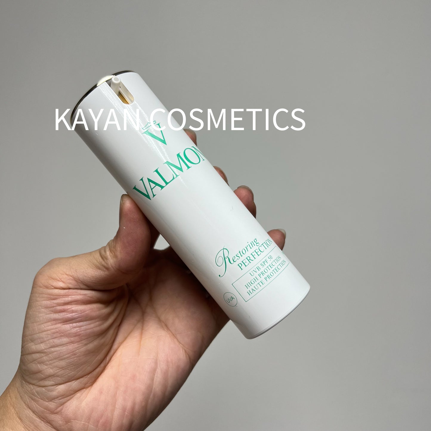 包順豐 Valmont 法爾曼 清透亮顏修護隔離防曬霜 30ml Restoring PERFECTION  SPF50 PA++++