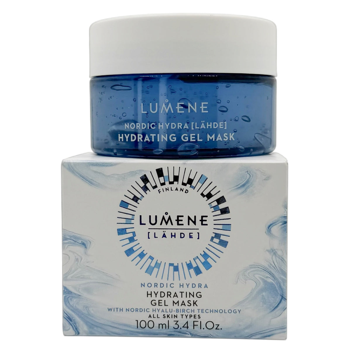 Lumene 北極冰泉補水啫喱面膜 / 水氧修復凝膠面膜 100ml Lumene Nordic Hydra Lahde Hydrating Gel Mask 12345