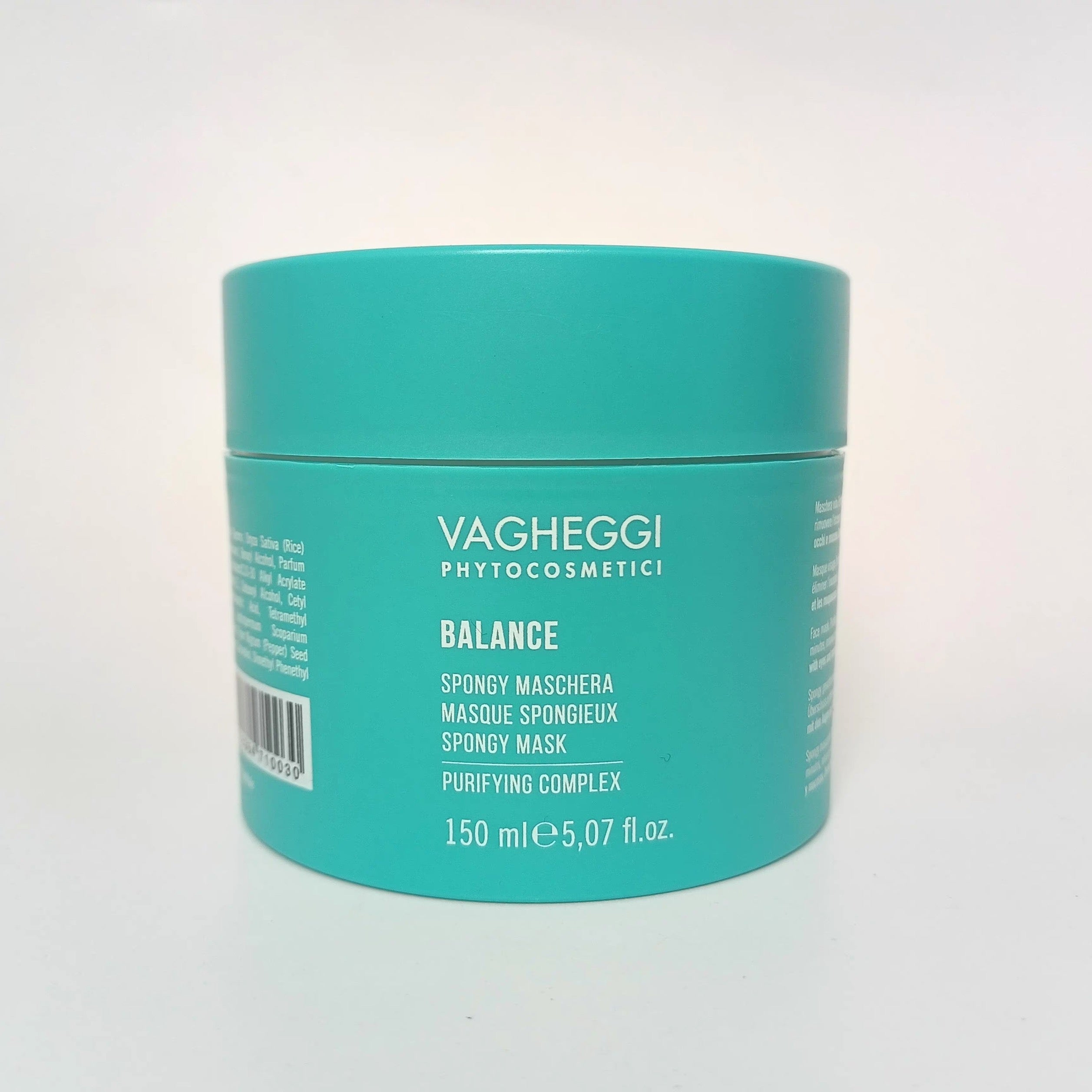 VagheggiBalance Spongy Mask 平衡控油海綿面膜 / 平衡調膚清潔豆腐面膜 150ml