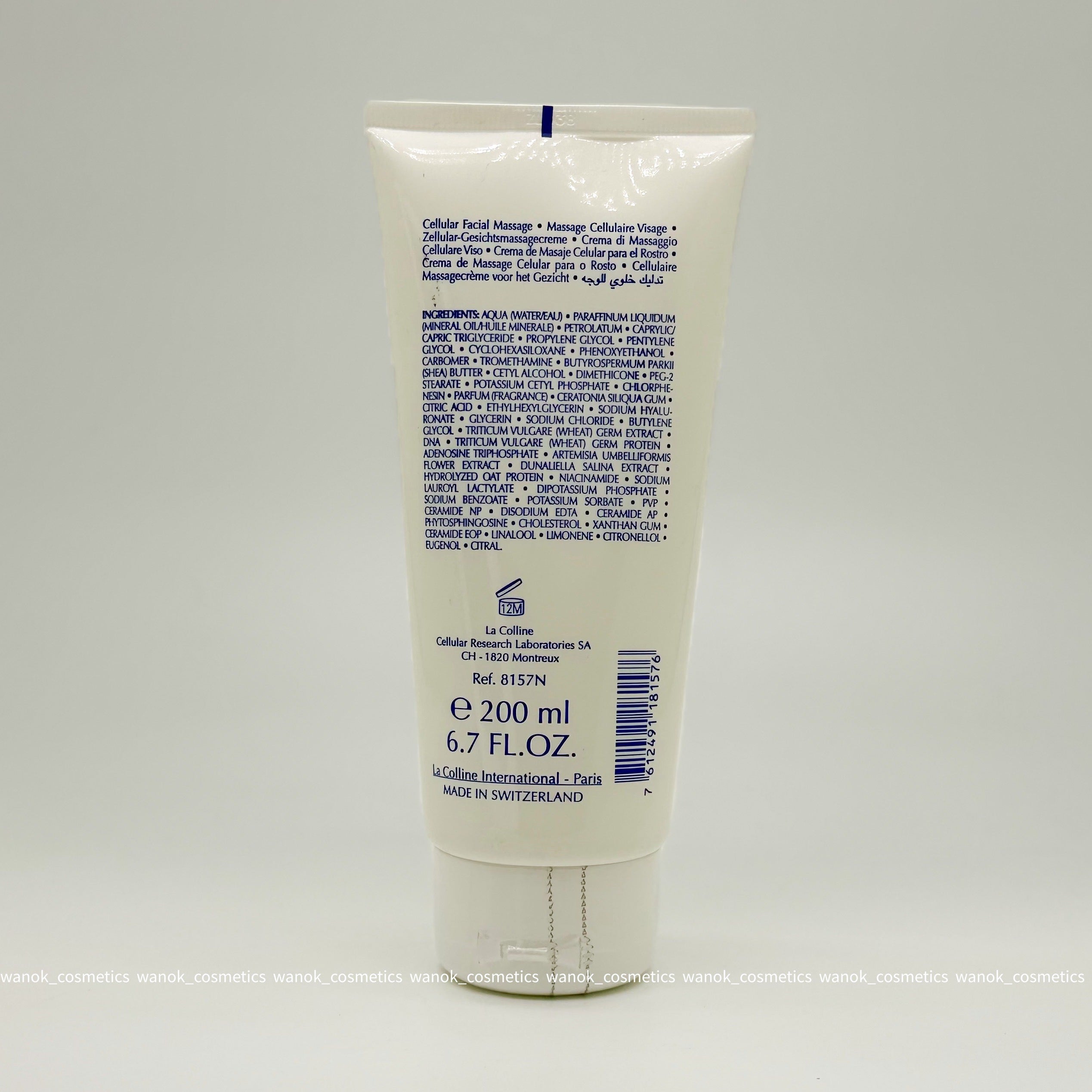 La Colline 活細胞面部按摩膏200ml 8157N Cellular Facial Massage Cream