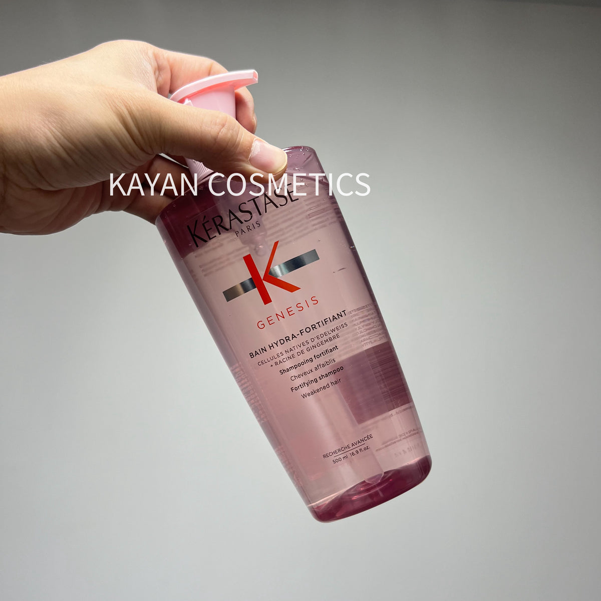 kerastase 卡詩洗頭水 500ml 元氣姜粉瓶GENESIS BAIN HYDRA-FORTIFIANT Shampooing fortifiant