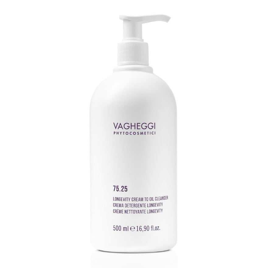 Vagheggi 75.25 煥亮紫水晶按摩潔面霜500ml 75.25 Longevity Cream To Oil Cleanser