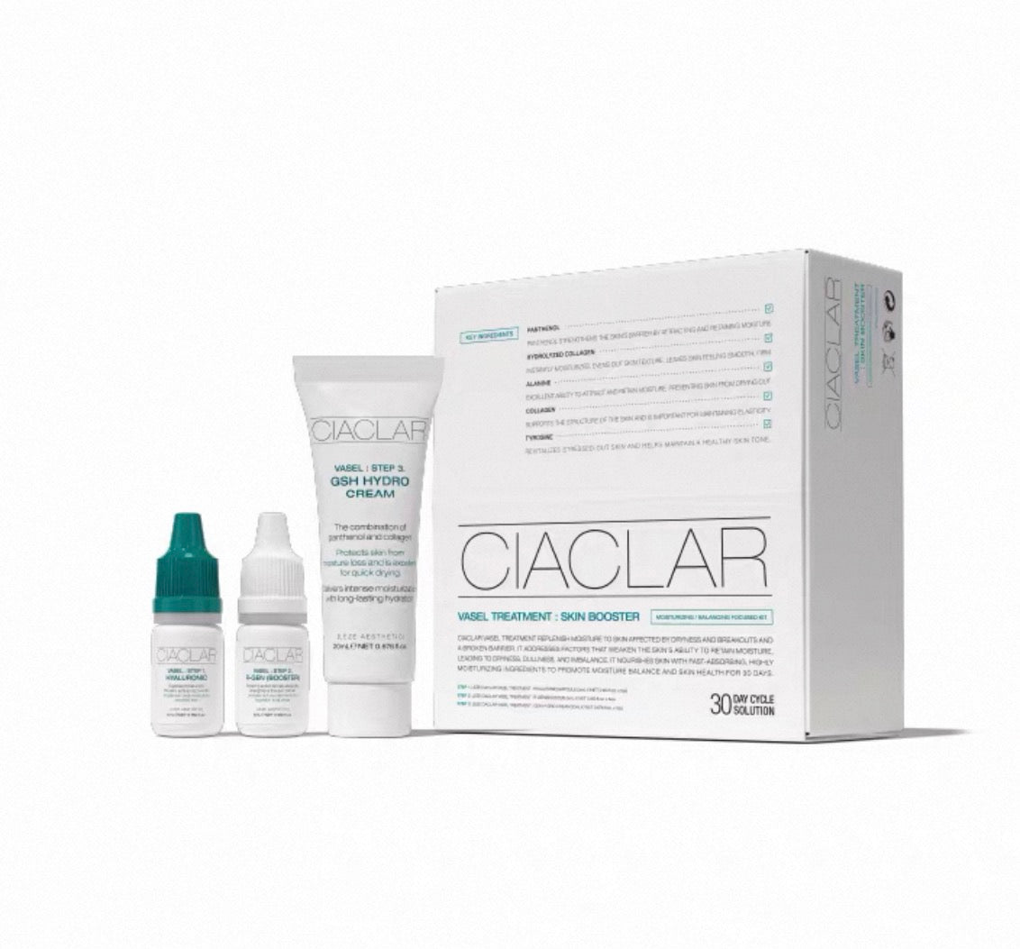 Civasan CIACLAR LEZE 皮膚管理煥膚套盒 Vasel Treatment Skin Booster