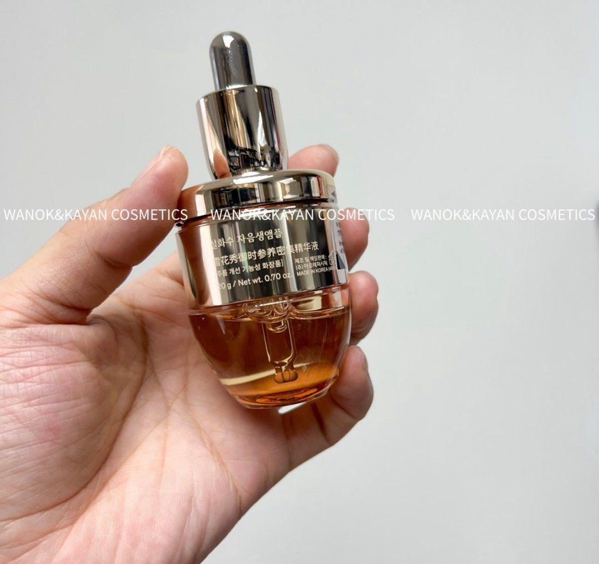 Sulwhasoo 雪花秀 滋陰生人參煥顏高效精華液 20g 滋陰蔘縮時修護安瓶 Concentrated Ginseng Rejuvenating Ampoule
