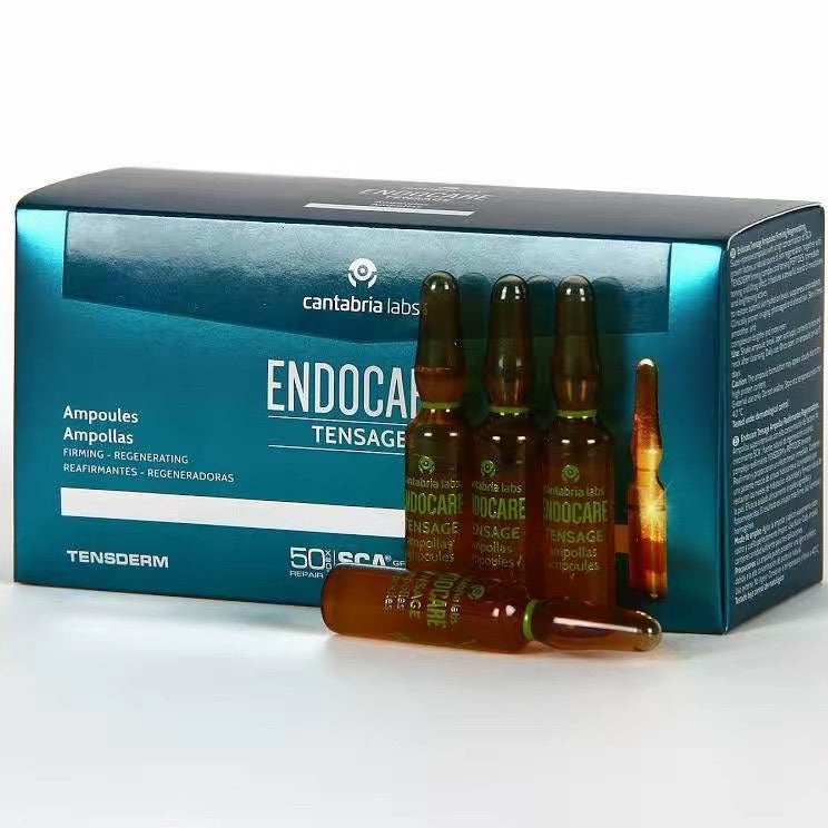 Endocare Tensage Ampoules 安多可 4 號強效活肌緊緻精華 SCA50 神級蝸牛精華安瓶 20支x2ml