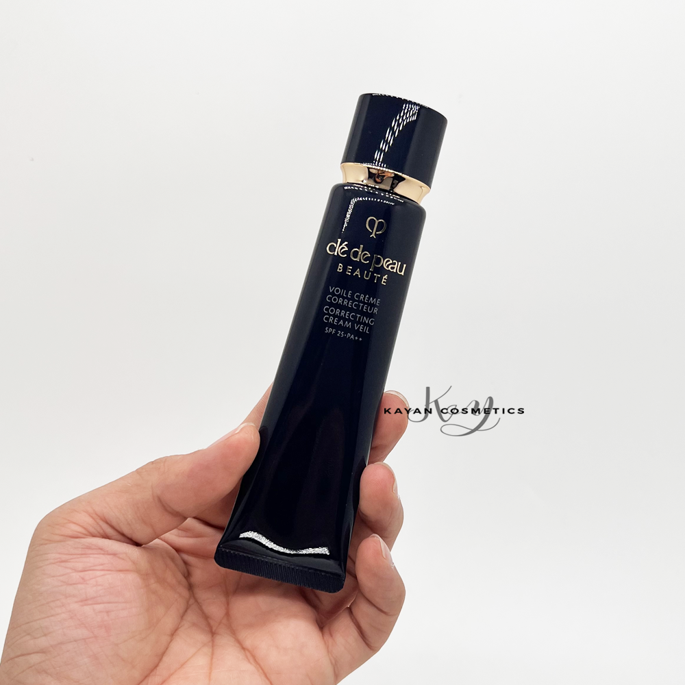 包順豐 日本 cle de peau Beaute CPB肌膚之鑰 長管滋潤妝前隔離乳遮瑕控油養膚均勻膚色持久控油黑管隔離VOILE CREME CORRECTEUR
 CORRECTING CREAM VEIL
SPF 25PA+ 37ml