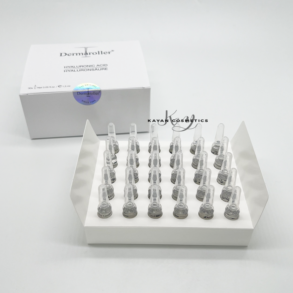 包順豐 德國 dermaroller 玻尿酸精華安瓶 高濃度透明質酸玻尿酸安瓶精華 HYALURONICACID HYALURONSAURE 1.5ml x30支