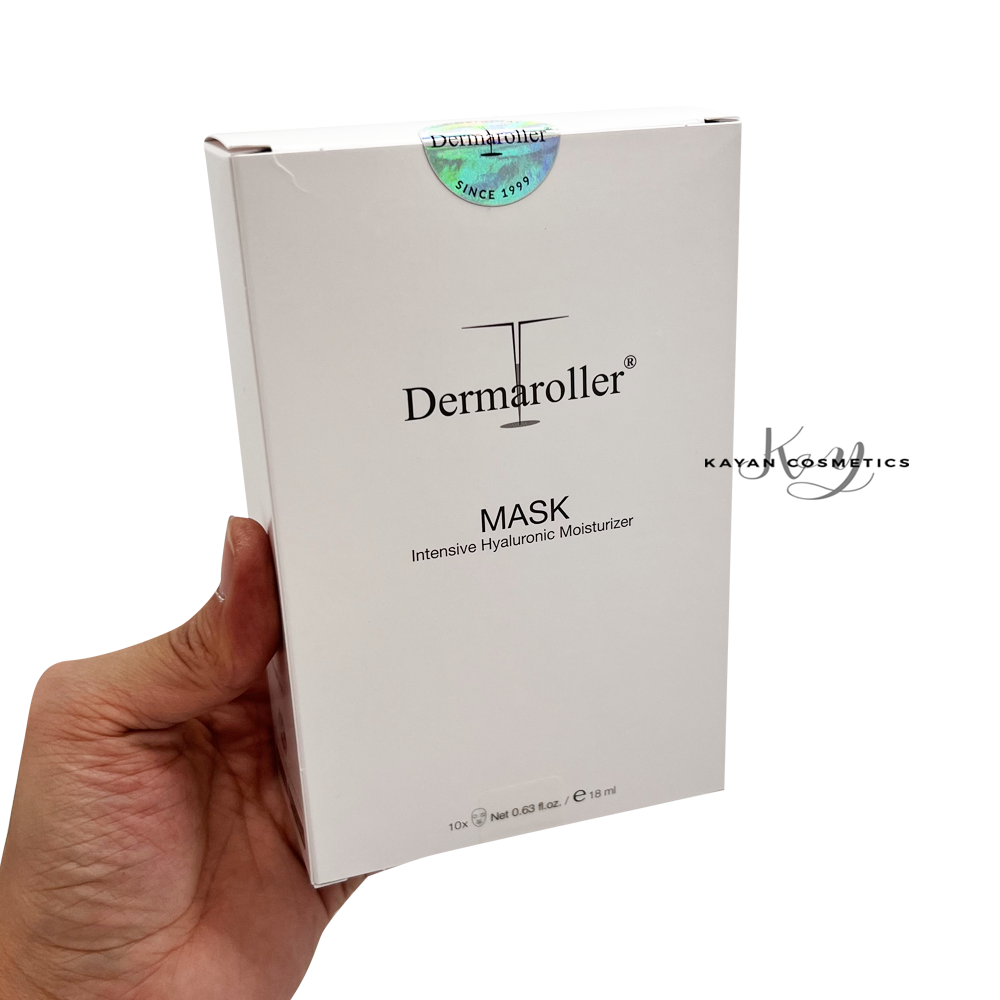 德國 Dermaroller玻尿酸面膜10片IntensiveHyaluronic Moisturizer MASK 蠶絲面膜十片裝