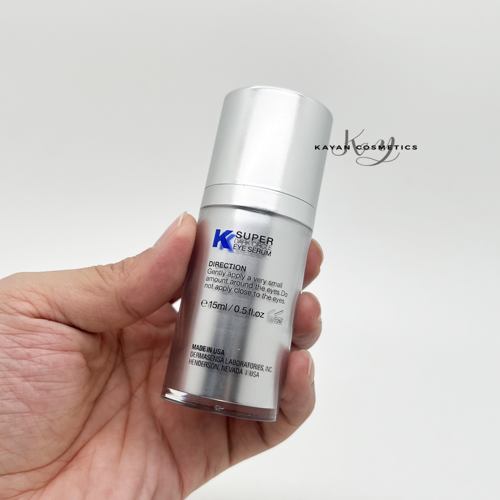 DS DERMASENSA K SUPER 維k眼霜 維生素K多肽保濕眼部精華15ml DARK CIRCLE EYE SERUM l