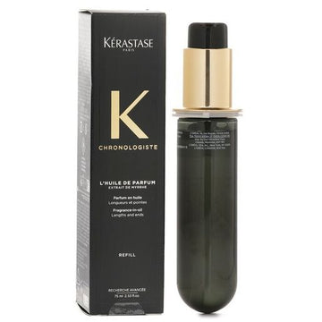 KERASTASE 卡詩黑鑽逆時光至臻香氛修護精華 75ml（升級版補充裝 可以正常使用） Krastase K CHRONOLOGISTE L'HUILE DE PARFUM