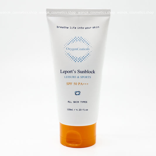 OxygenCeuticals Leport's Sunblock 廣譜SPF 50 PA+++ 防曬乳 120ml