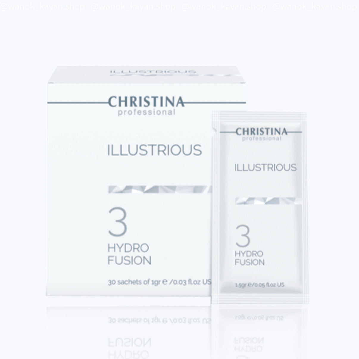 Christina 活顏補水修護啫喱 30*1.0g ILLUSTRIOUS 3 HYDRO FUSION