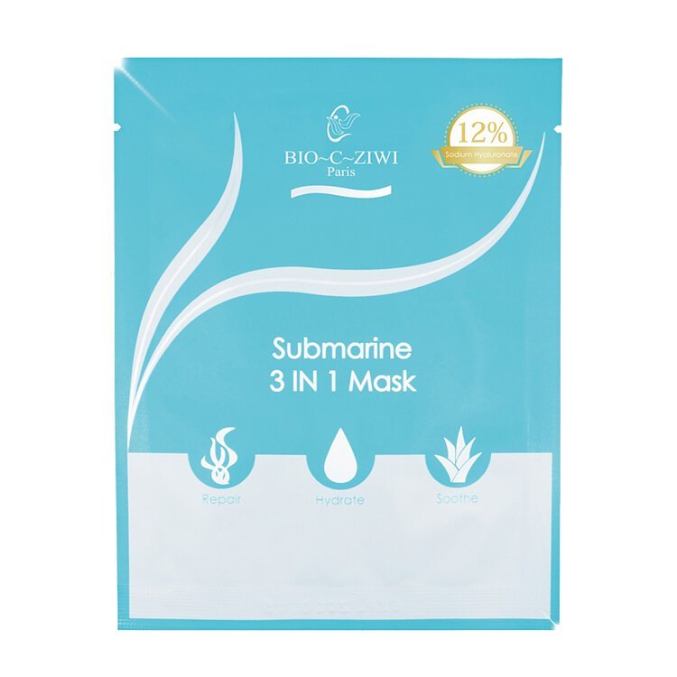 詩華 BIO-C-ZIWI 水雷光感3合1修護面膜 submarine 3 in 1 mask 12% hyaluronate
