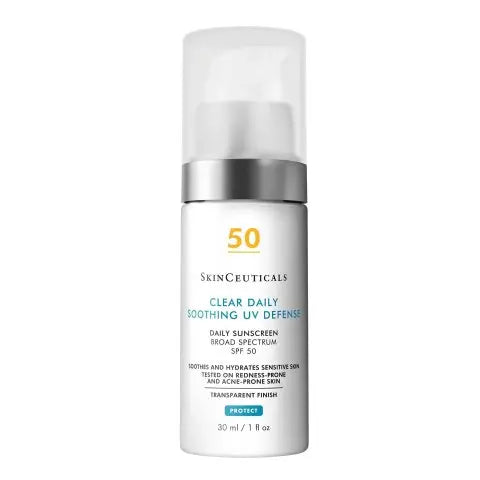 SkinCeuticals 補濕舒敏抗紅UV防曬霜 30ml SPF 50 Clear Daily Soothing UV Defense Sunscreen SPF 50