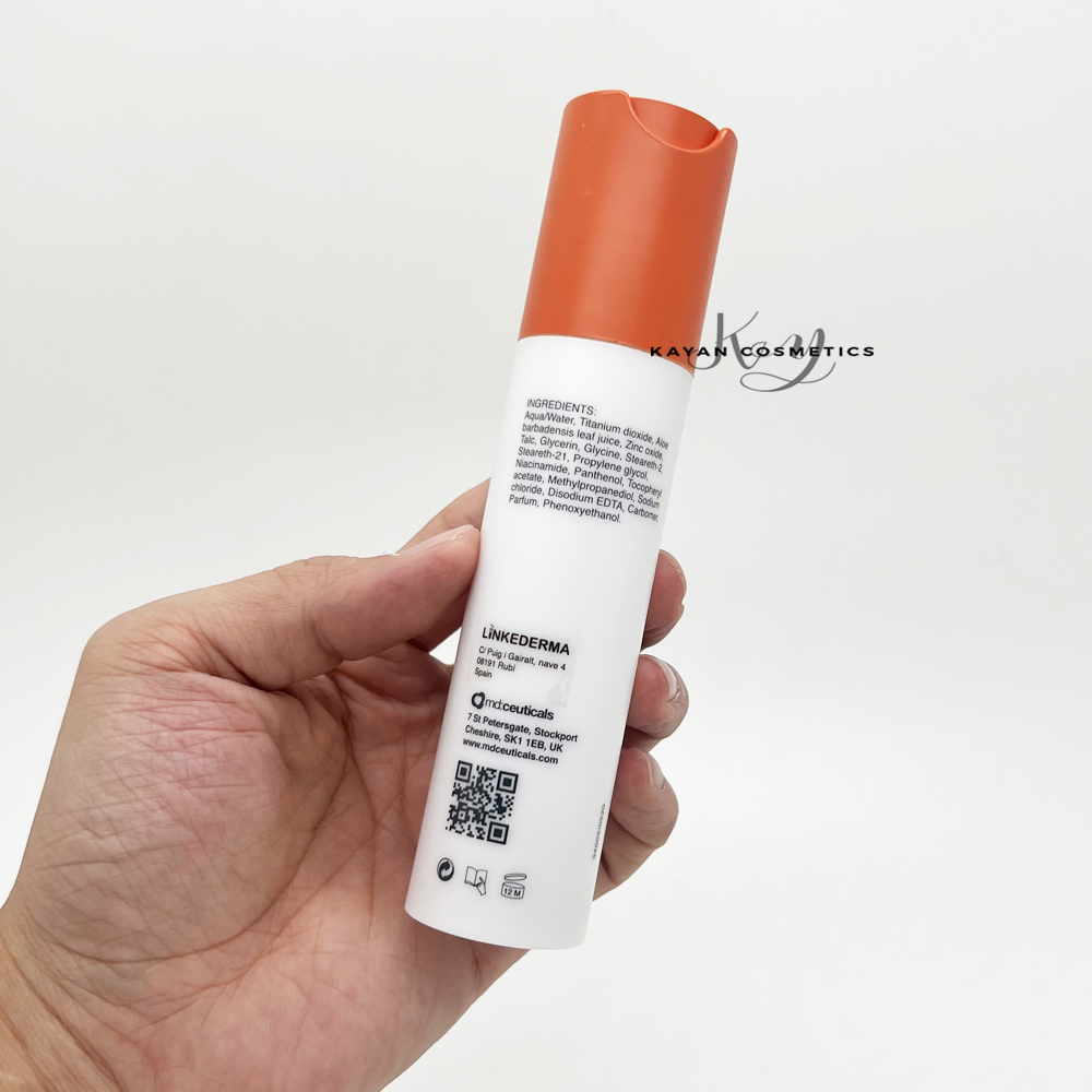 10/29日期 包郵 英國 md:ceuticals 3D純物理防曬霜 SPF50+50ml   mdceuticals 全物理抗氧防曬霜 3D Moisturizing Sunscreen Protection SPF50+ md ceuticals 防曬