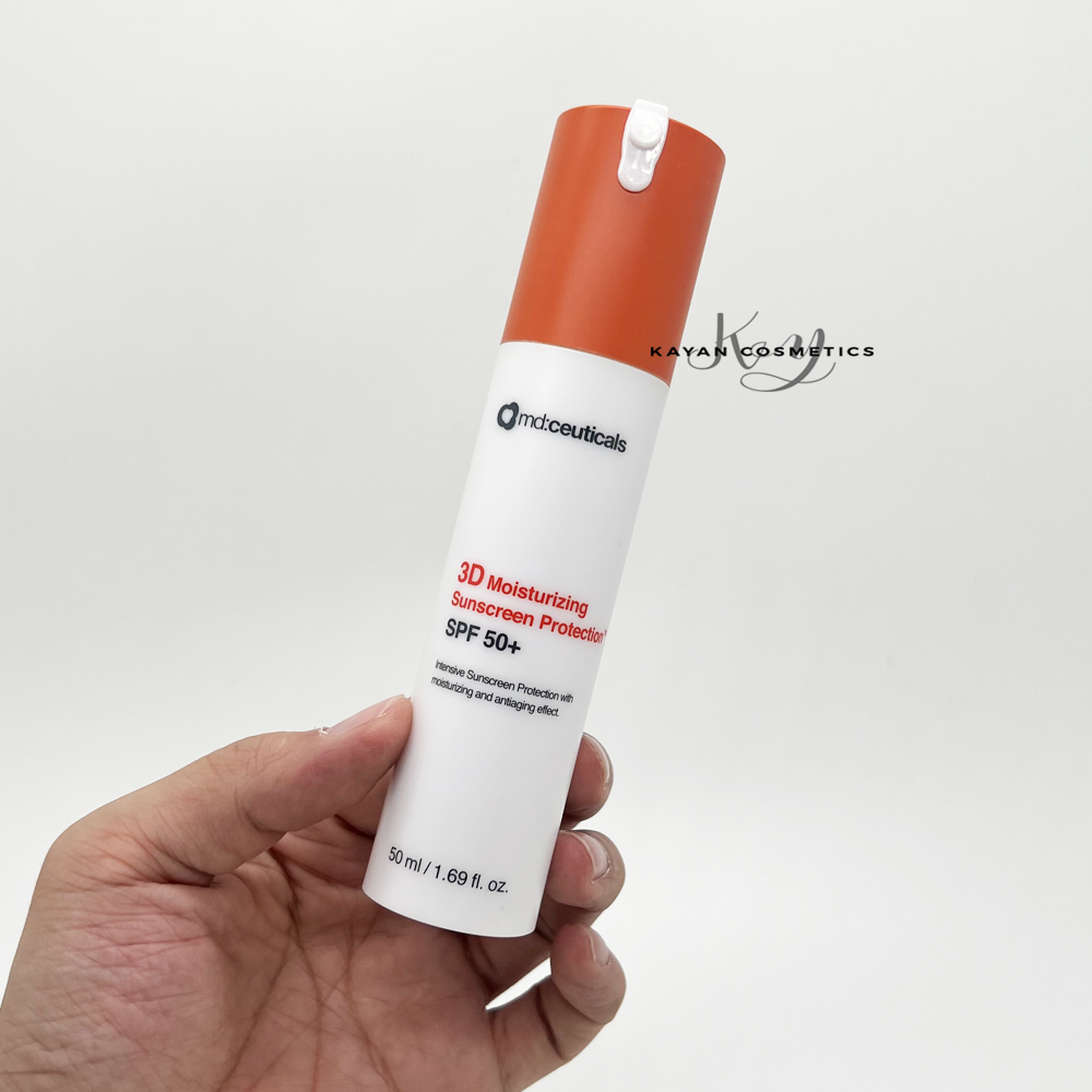 10/29日期 包郵 英國 md:ceuticals 3D純物理防曬霜 SPF50+50ml   mdceuticals 全物理抗氧防曬霜 3D Moisturizing Sunscreen Protection SPF50+ md ceuticals 防曬