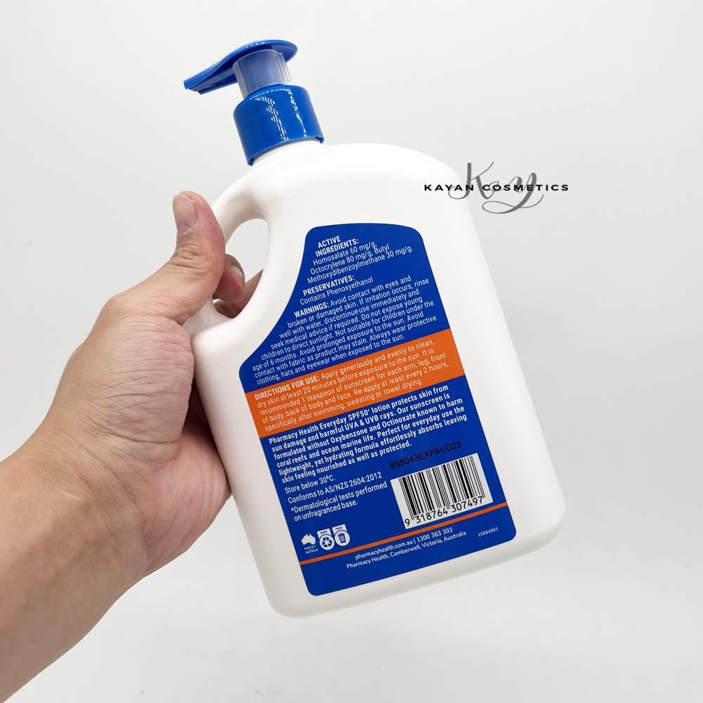 priceline EVERYDAY Sunscreen Lotion Sunscreen Lotion spf50