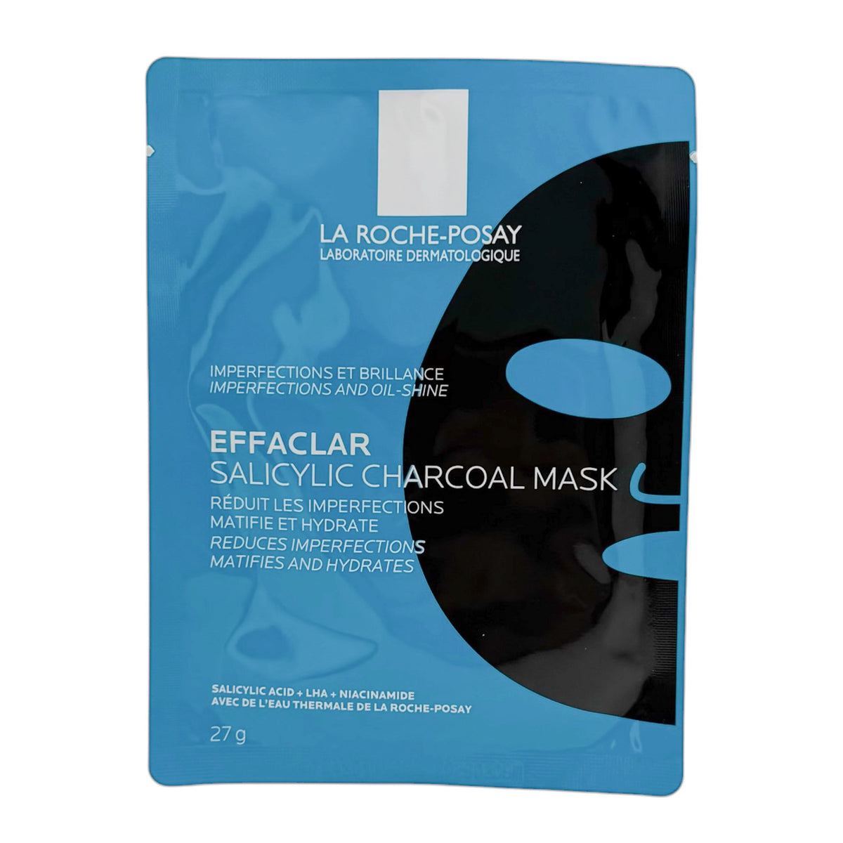 $159/10片 La Roche-Posay Effaclar 水楊酸黑面膜 La Roche-Posay Effaclar  Salicylic Charcoal Mask 理膚泉 / 理膚寶水 / La Roche Posay
