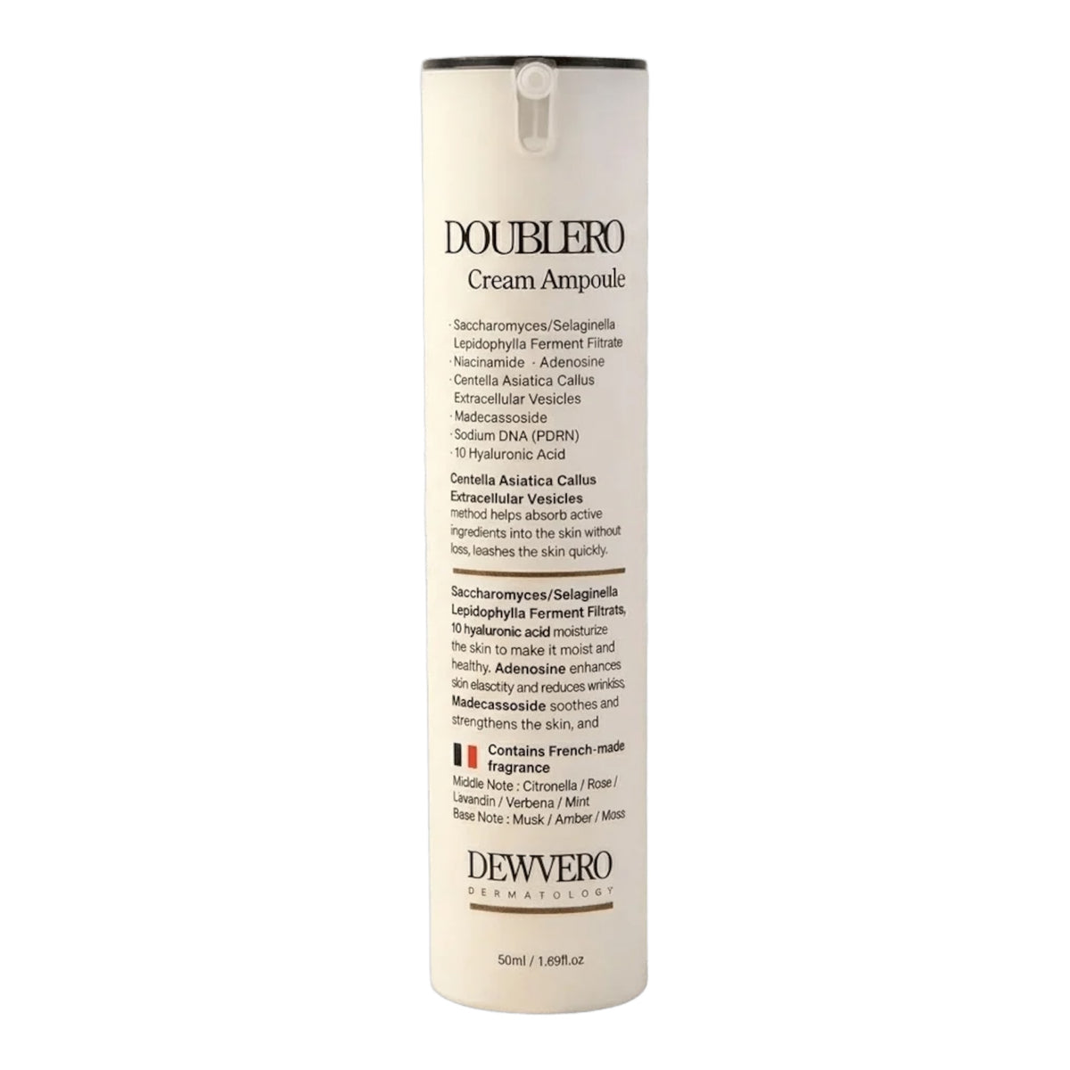 DEWVERO DERMATOLOGY DOUBLERO Cream Ampoule 源水拋光術 復活保濕精華安瓶霜 50ml