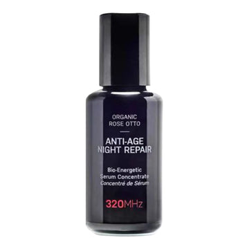 320MHz 有機奧圖玫瑰抗老夜間修護精華油 30ml Anti-Age Night Repair Serum
