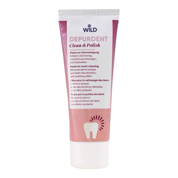 DR.WILD 懷爾德 DEPURDENT Clean & Polish 潔白去漬拋光牙膏 75ml