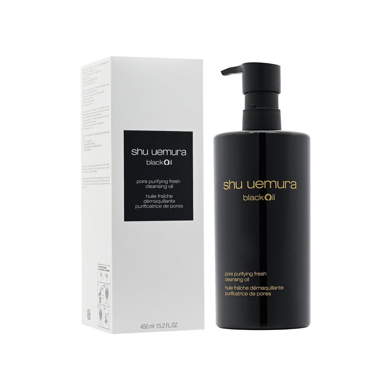 Shu uemura black Oil pore purifying fresh Cleansing oil 黑金黑萃潔顏油 450ml