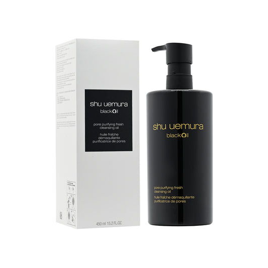 Shu uemura blackOil pore purifying fresh deansing oil 植村秀黑金黑萃潔顏
油 450ml