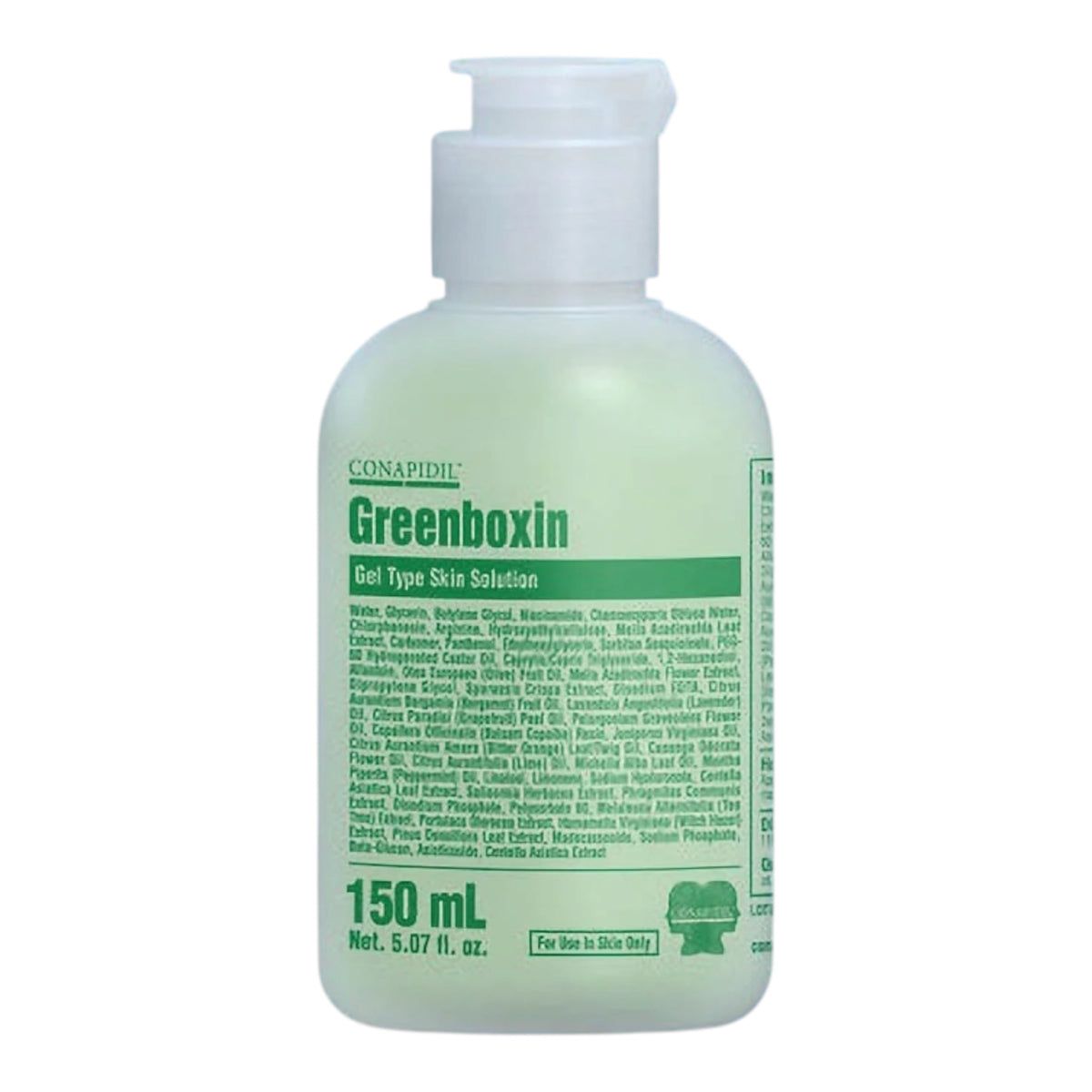CONAPIDIL 綠維素舒緩鎮定退紅凝膠型精華 150ml CONAPIDIL Greenboxin Gel Type Skin Solution 普通版