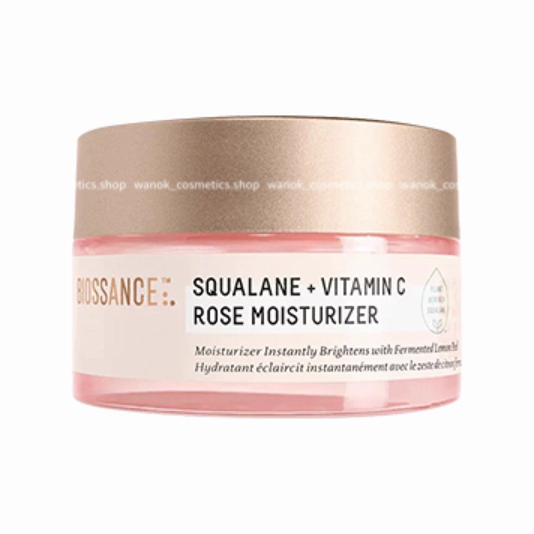 Biossance Squalane + Vitamin C Rose Moisturizer 角鯊烷 VC 玫瑰面霜 50ml