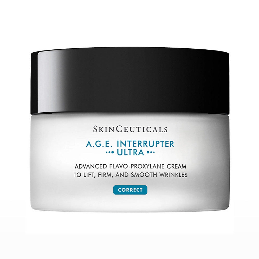 升級版ULTRA 包順豐 30%玻色因！修麗可 杜克 SKINCEUTICALS A.G.E. INTERRUPTER  ULTRA  Age緊致抗糖面霜48ml淡紋修護塑顏 黑繃帶