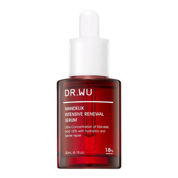DR.WU 杏仁酸亮白煥膚精華 18% 小紅瓶 30ml DR.WU 18% MANDELIK
INTENSIVE RENEWAL SERUM DRWU