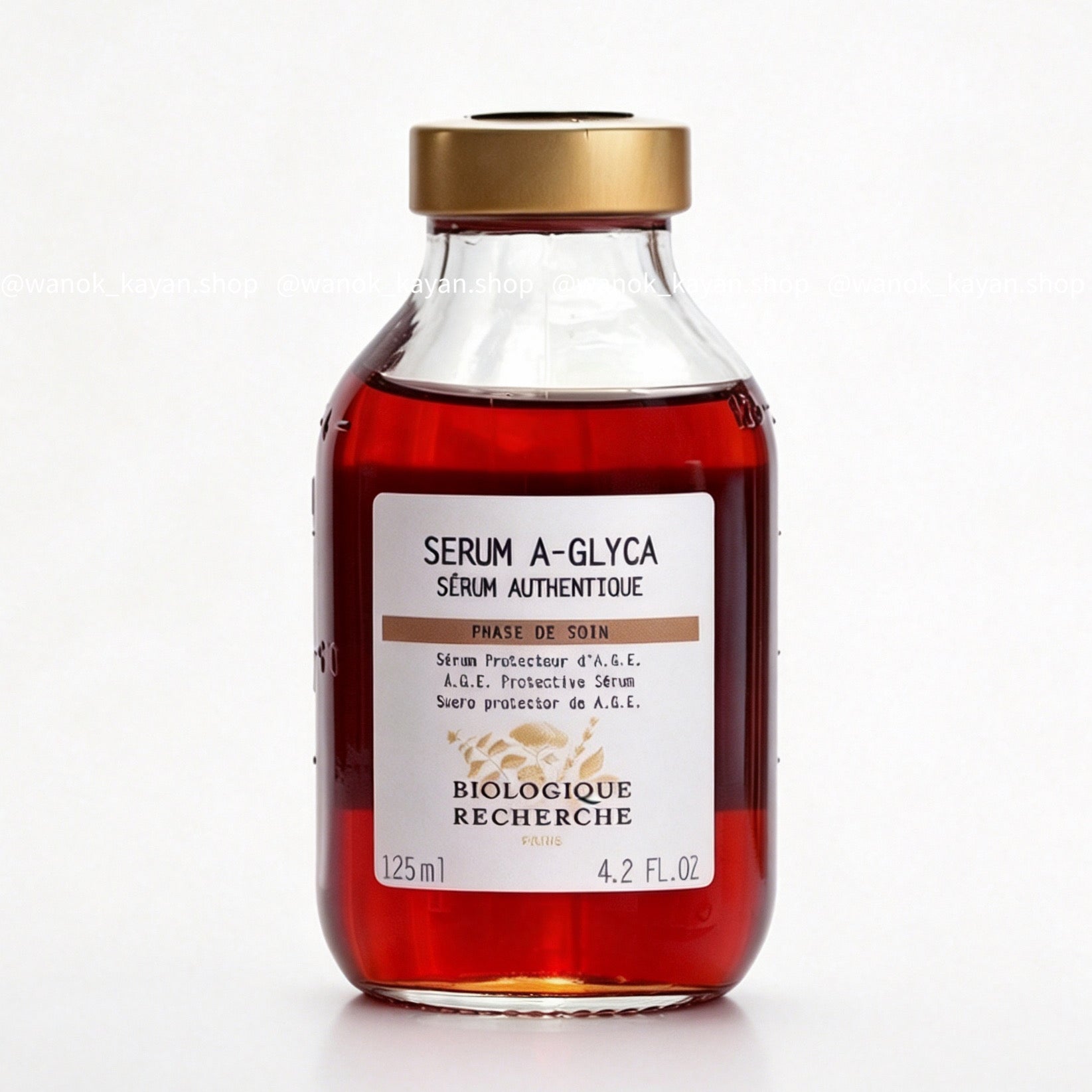 Biologique Recherche BR 原液之謎 Serum A-Glyca AG抗糖原液 125ml SERUM A-GLYCA SERUM AUTHENTIQUE