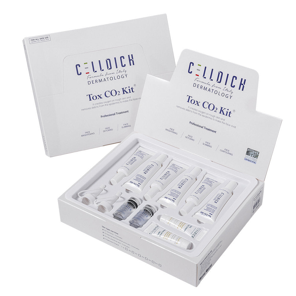 CELLDICH Tox CO2 Kit 碳酸注氧深層清潔與煥膚再生套盒