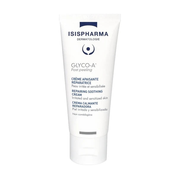 Isispharma 專為酸類煥膚後設計的 Glyco-A Post Peeling 修復舒緩霜 40ml